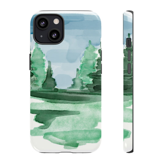 Pastel Pines Phone Case
