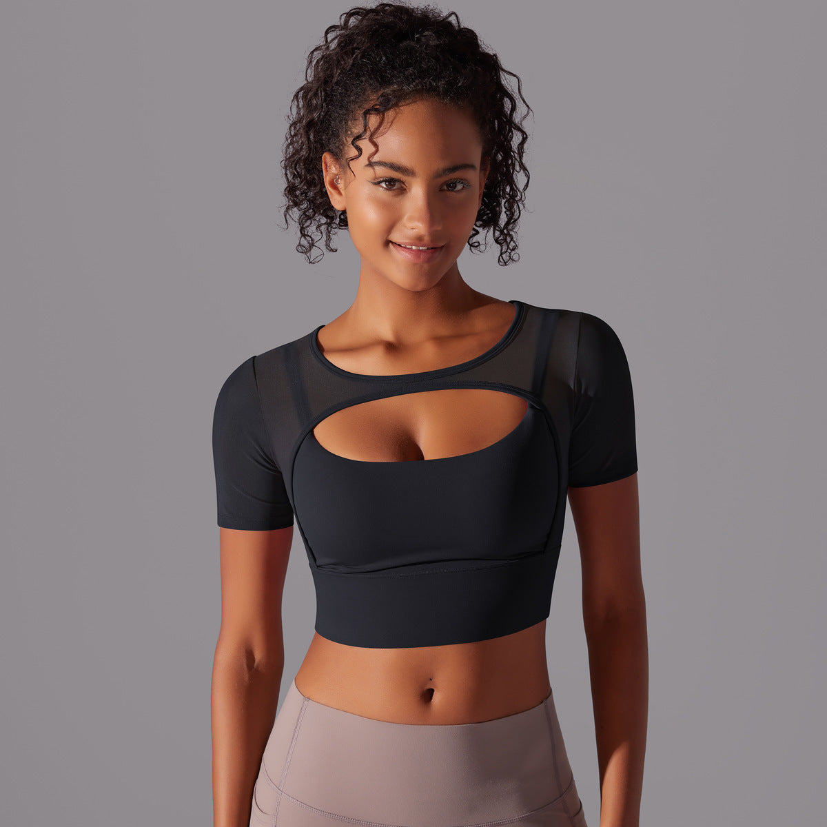 Double Layer Yoga Top